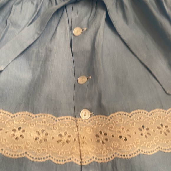 Vintage Child’s  Pinafore/ cotton/ Handmade - Picture 9 of 14